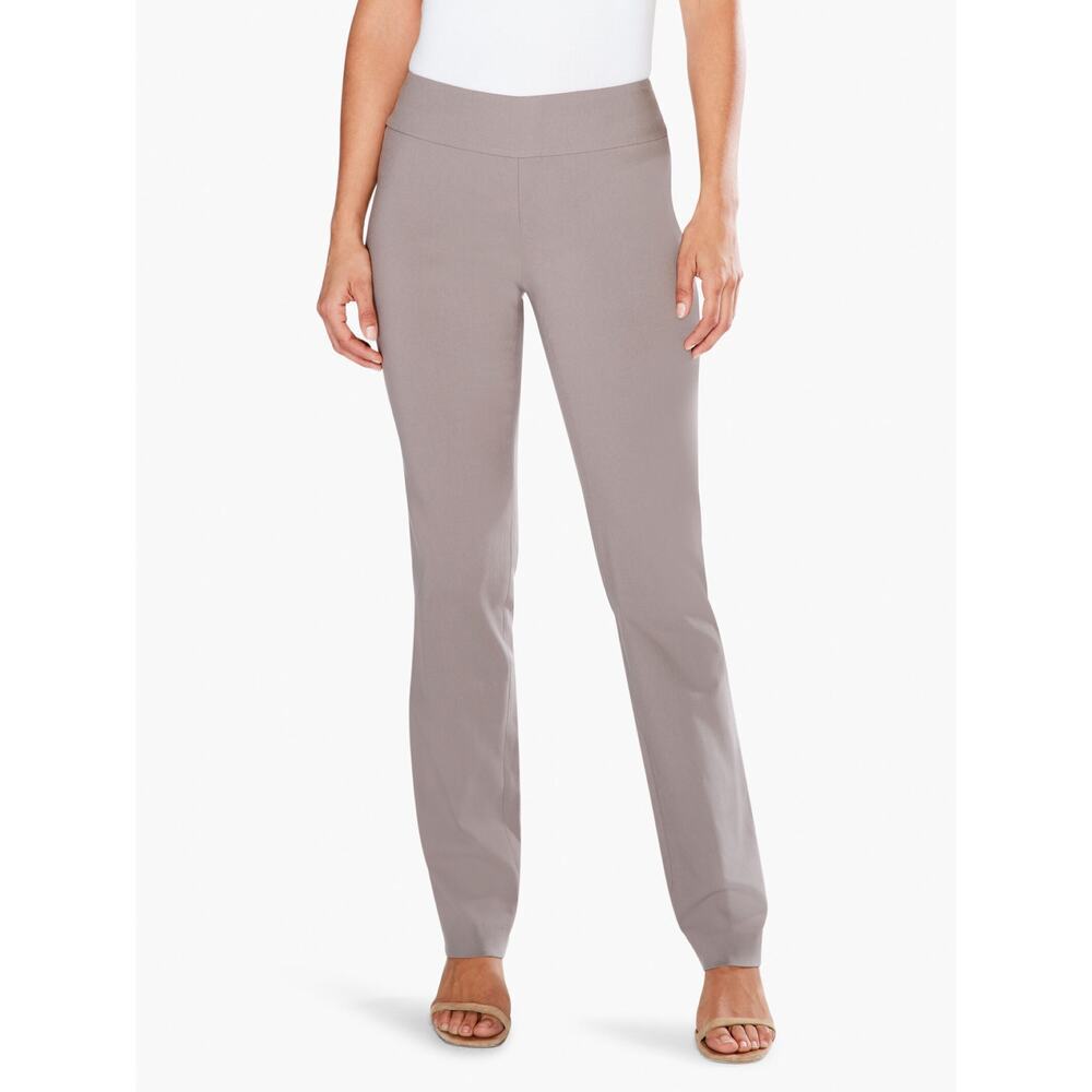 Nic + Zoe Wonderstretch Pants in Shiitake Size 0